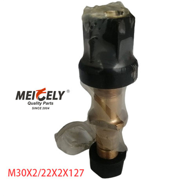 M30X2/22X2X127 ग्रेड 10.9 हेवी ट्रक व्हील बोल्ट हिनो फुसो के लिए