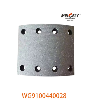 OEM WG9100440028 ब्रेक अस्तर WG9231342069 Howo डंप ट्रक के लिए