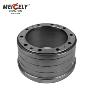 ओई संख्या 7163802 ब्रेक ड्रम के लिए 381 मिमी ड्रम व्यास और 10 छेद के साथ Ive-co मॉडल