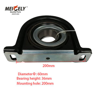 स्टील+रबर ड्राइव शाफ्ट सेंटर सपोर्ट लेयरिंग 60mm*36mm*200mm Daf/VOL-VO/Ive-co ट्रकों के लिए
