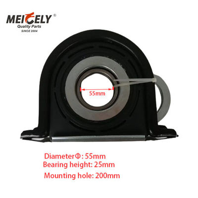 55मिमी स्टील+रबर ड्राइव शाफ्ट सेंटर बेयरिंग DAF/VOL-VO/IVE-CO ट्रकों के लिए