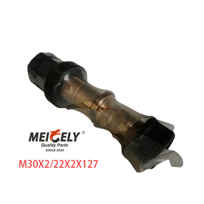 M30X2/22X2X127 ग्रेड 10.9 हेवी ट्रक व्हील बोल्ट हिनो फुसो के लिए