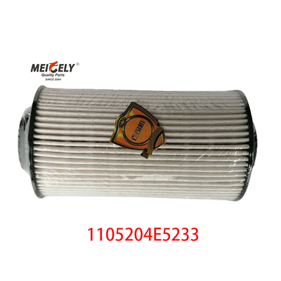 स्टॉक 1105204E5233 ईंधन फिल्टर तत्व के लिए JAC Jianghuai Junling