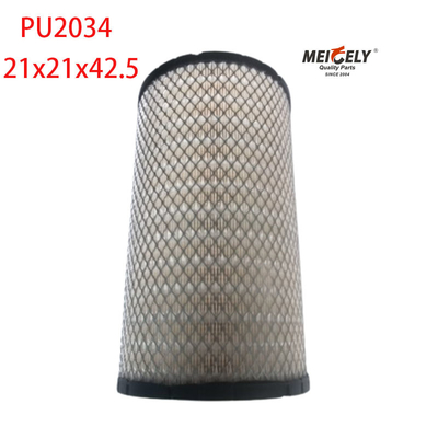 ट्रक स्पेयर पार्ट्स OEM PU2034 एयर फिल्टर के लिए Foton FORLAND