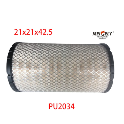 ट्रक स्पेयर पार्ट्स OEM PU2034 एयर फिल्टर के लिए Foton FORLAND