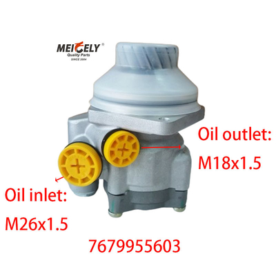 नई पावर स्टीयरिंग पंप 7679955603 Sino HOWO ट्रक के लिए