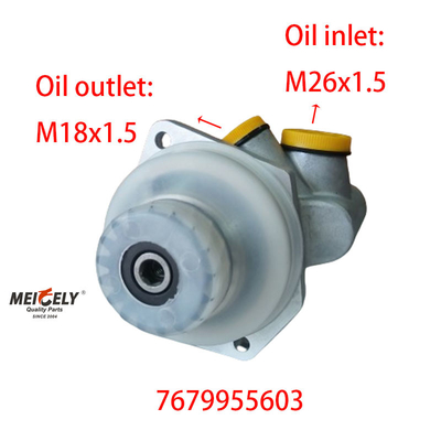 नई पावर स्टीयरिंग पंप 7679955603 Sino HOWO ट्रक के लिए