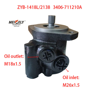 ZYB-1418L/2138 Hongyan भारी ट्रकों के लिए पावर स्टीयरिंग पंप