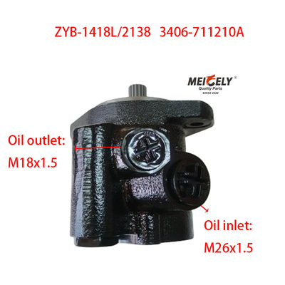 ZYB-1418L/2138 Hongyan भारी ट्रकों के लिए पावर स्टीयरिंग पंप