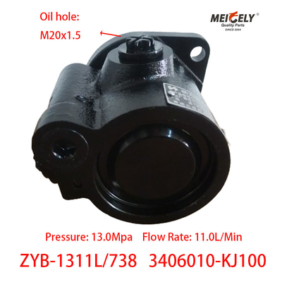 स्टॉक नई पावर स्टीयरिंग पंप ZYB-1311L/738 डोंगफेंग तियानजिन के लिए