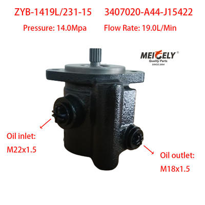 उच्च गुणवत्ता ZYB-1419L/231-15 Weichai Deutz पावर स्टीयरिंग पंप