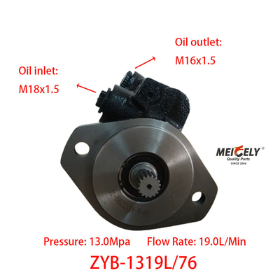 स्टीयरिंग बूस्टर पंप ZYB-1319L/76 Jiefang डबल एक्सल राजा के लिए