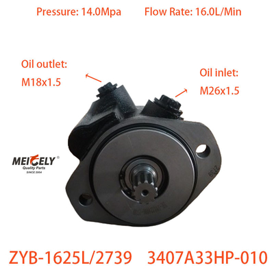 Hualing Cummins इंजन के लिए मूल पावर स्टीयरिंग पंप 3407A33HP-010