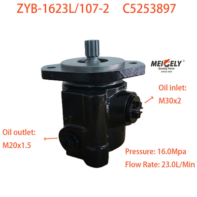पावर स्टीयरिंग पंप C5253897 Cummins 6CT इंजन के लिए ट्रक पार्ट्स