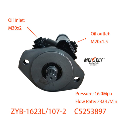 पावर स्टीयरिंग पंप C5253897 Cummins 6CT इंजन के लिए ट्रक पार्ट्स