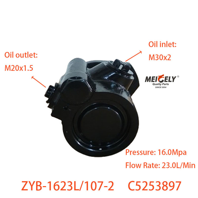 पावर स्टीयरिंग पंप C5253897 Cummins 6CT इंजन के लिए ट्रक पार्ट्स