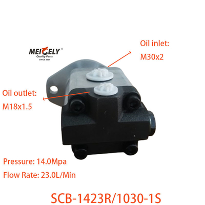Jiefang J6 डबल फ्रंट एक्सल के लिए पावर स्टीयरिंग पंप SCB-1423R/1030-1S