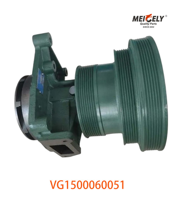 उच्च गुणवत्ता वाले VG1500060051 वाटर पंप Howo के लिए फिट SHACMAN WG1500060051
