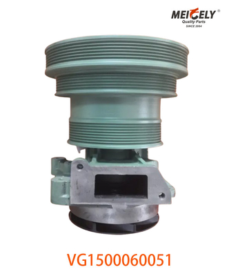 उच्च गुणवत्ता वाले VG1500060051 वाटर पंप Howo के लिए फिट SHACMAN WG1500060051