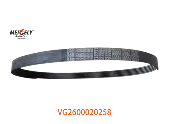 गर्म बिक्री VG2600020258 अल्टरनेटर बेल्ट HOWO के लिए इंजन स्पेयर पार्ट्स