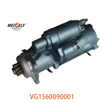 इंजन स्टार्टर असेंबली VG1560090001 Sinotruk ट्रक HOWO VG156009007 के लिए