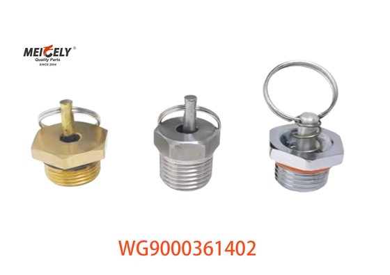 Sinotruk उच्च गुणवत्ता वाले ड्रेन वाल्व WG9000361402 HOWO 2803B2758 के लिए लागू करें