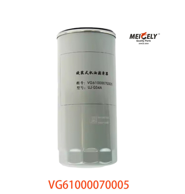वीचाई इंजन ऑयल फिल्टर VG61000070005 Sinotruk Howo JX0818A के लिए