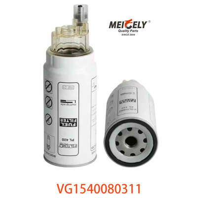 ईंधन फिल्टर VG1540080311 84303715 ट्रक डीजल इंजन कार मॉडल ओई संख्या के लिए ईंधन पानी विभाजक