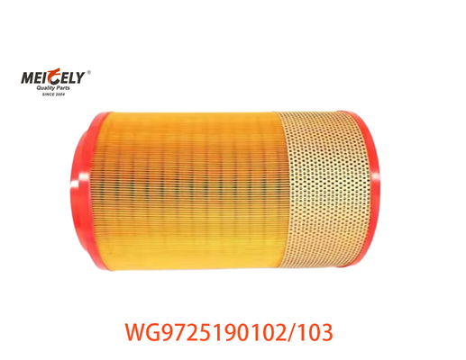 हवा फिल्टर कोर WG9725190102 SINOTRUK HOWO WG9725190103 के लिए