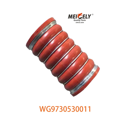 ऑटो पार्ट्स WG9730530011 HOWO T5G ट्रक के लिए इंटरकूलर इनटेक नली WD615