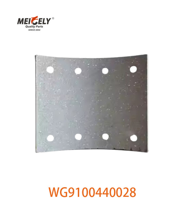 OEM WG9100440028 ब्रेक अस्तर WG9231342069 Howo डंप ट्रक के लिए
