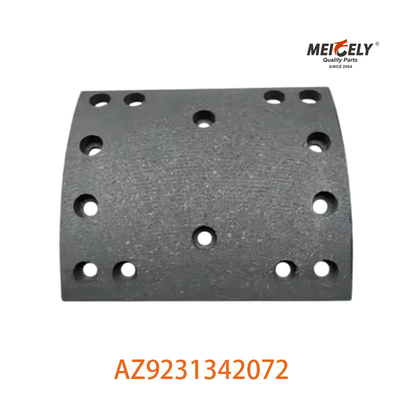 WG9231342069 मूल OEM WG9231342068 Sinotruck Howo ट्रक के लिए ब्रेक अस्तर
