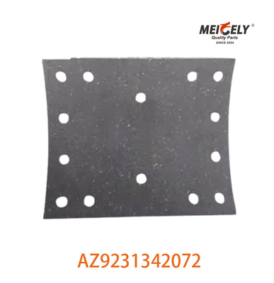 WG9231342069 मूल OEM WG9231342068 Sinotruck Howo ट्रक के लिए ब्रेक अस्तर