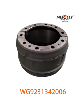 SINOTRUK HOWO A7 WG9231342006 AZ9231342006 के लिए भारी शुल्क ट्रक रियर ब्रेक ड्रम