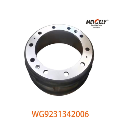 SINOTRUK HOWO A7 WG9231342006 AZ9231342006 के लिए भारी शुल्क ट्रक रियर ब्रेक ड्रम