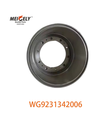 SINOTRUK HOWO A7 WG9231342006 AZ9231342006 के लिए भारी शुल्क ट्रक रियर ब्रेक ड्रम