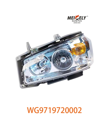 SINOTRUK HOWO WG9719720001 के लिए फ्रंट हेडलाइट असेंबली राइट WG9719720002