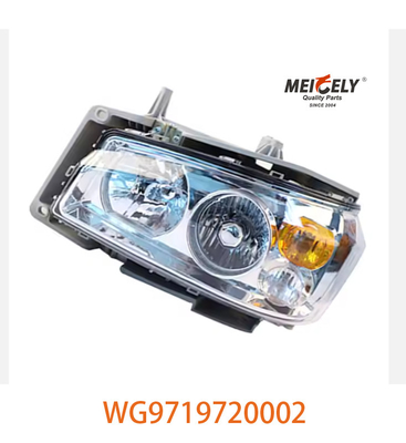 SINOTRUK HOWO WG9719720001 के लिए फ्रंट हेडलाइट असेंबली राइट WG9719720002