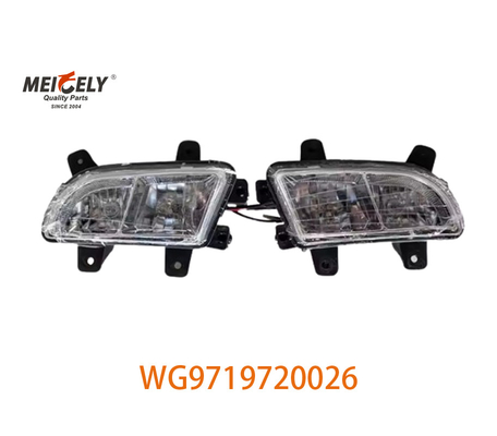 OE संख्या WG9719720026 Sinotruk HOWO Wg9719720025 चित्र प्रदर्शन के लिए समूहित लैंप