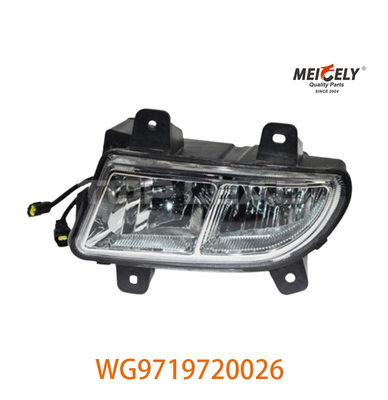 OE संख्या WG9719720026 Sinotruk HOWO Wg9719720025 चित्र प्रदर्शन के लिए समूहित लैंप