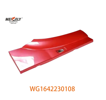 WG1642230108 रबर सामग्री के साथ Howo भारी शुल्क ट्रक के लिए दाएं सामने फेंडर रियर सेक्शन असेंबली