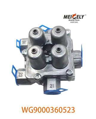 OEM WG9000360523 Sinotruk SITRAK C7H HOWO के लिए चार सर्किट सुरक्षा वाल्व
