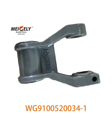 OEM WG9100520034-1 SINOTRUK HOWO के लिए फ्रंट लीफ स्प्रिंग चेन