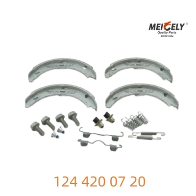 124 420 07 20 OEM पार्किंग ब्रेक जूता सेट मर्सिडीज-बेंज के लिए