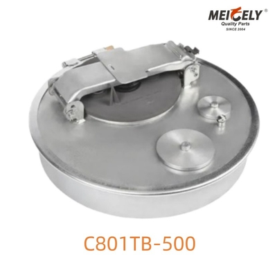 C801TB-500 कास्ट आयरन हुपड मैनहोल कवर टैंक ट्रक का आदर्श सीलेंट