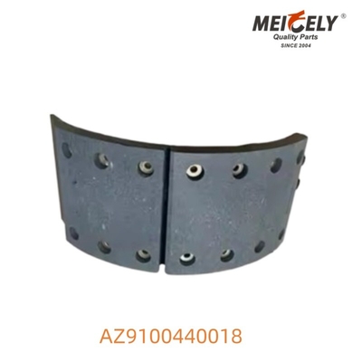 AZ9100440018 OEM हाई-परफॉर्मेंस हेवी-ड्यूटी ब्रेक शू असेंबली फॉर होवो