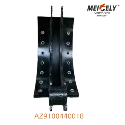 AZ9100440018 OEM हाई-परफॉर्मेंस हेवी-ड्यूटी ब्रेक शू असेंबली फॉर होवो