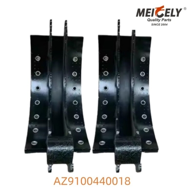AZ9100440018 OEM हाई-परफॉर्मेंस हेवी-ड्यूटी ब्रेक शू असेंबली फॉर होवो