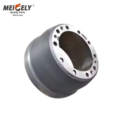 ओई संख्या 7163802 ब्रेक ड्रम के लिए 381 मिमी ड्रम व्यास और 10 छेद के साथ Ive-co मॉडल