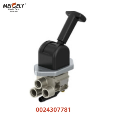 उच्च गुणवत्ता वाले ट्रक पार्ट्स नए हैंड ब्रेक वाल्व 0024307781 9617231040 9617232150 ट्रक के लिए